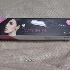 サロニア　ヘアアイロン　SALONIA　2WAY IRON  32ミリ　新品　未開封の画像