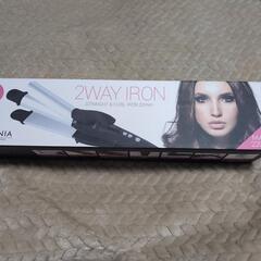 サロニア　ヘアアイロン　SALONIA　2WAY IRON  3...
