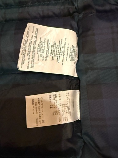 最終価格　ラルフローレンのダウンジャケット