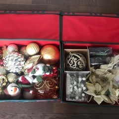 クリスマスツリーセット　LED照明・収納付き