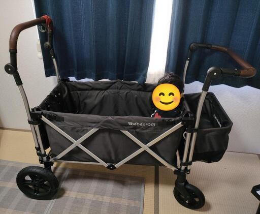 ☆値下げ☆bebépram 折りたたみ式ベビーカー　ストローラーワゴン