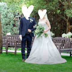 定価３０万円のウエディングドレスの画像