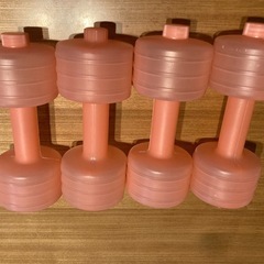 DAISO　ウォーターダンベル　4個セット