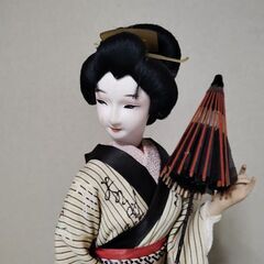 日本人形　昭和レトロ  美品の画像