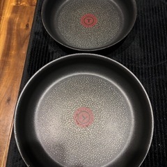 T-faL フライパン 2枚 ブラウンの画像