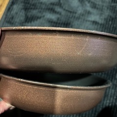 T-faL フライパン 2枚 ブラウンの画像