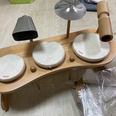 子供用ドラムセット　太鼓などお好きなお子様へどうぞの画像