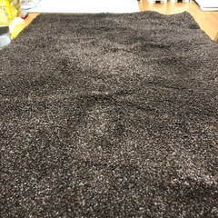 IKEA カーペット　4茶色　190✖️130