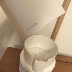 ECLAR 置き型加湿器 ホワイトの画像