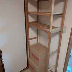 棚をお譲りします(1/4いっぱいまで)