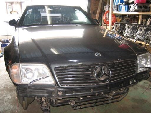 MB-SL専門工場129SL-AMG-V12エンジンリペアー実施中 (ウミ) 神栖の 