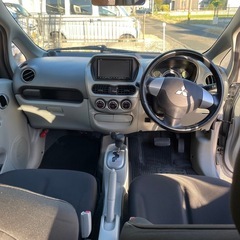 総額9.9万円★訳アリ格安★BTナビTV★ターボ★6万キロ★ETC★平成18年式 三菱 アイ G(HA1W)6.1万キロ 車検令和7年8月 シルバーの画像