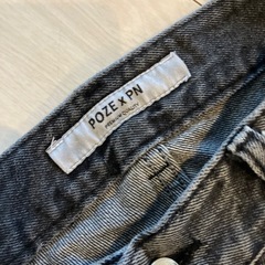 ブラックデニム メンズMサイズの画像