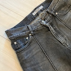 ブラックデニム メンズMサイズの画像