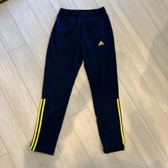 adidas アディダス ジャージ M〜L相当 ネイビー×イエロー