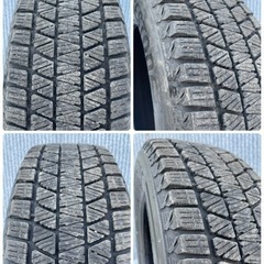 ワ）超バリ溝 BRIDGESTONE BLIZZAK DM-V3 ブリヂストン ブリザックディーエムブイスリー 225/65R17 102Q スタッドレスタイヤ 冬タイヤ 4本の画像