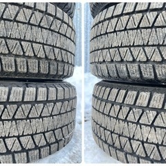 ワ）超バリ溝 BRIDGESTONE BLIZZAK DM-V3 ブリヂストン ブリザックディーエムブイスリー 225/65R17 102Q スタッドレスタイヤ 冬タイヤ 4本の画像