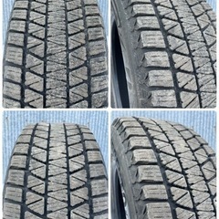 ワ）超バリ溝 BRIDGESTONE BLIZZAK DM-V3 ブリヂストン ブリザックディーエムブイスリー 225/65R17 102Q スタッドレスタイヤ 冬タイヤ 4本の画像