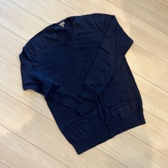 カシミヤ混　UNIQLO メンズニット Lサイズ
