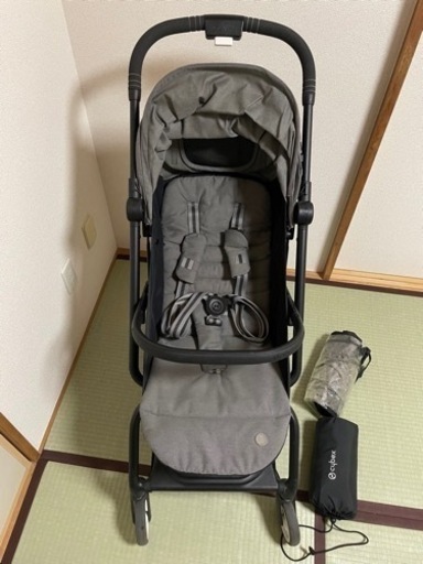 【美品】　cybex ベビーカー　 EEZY S2 サイベックス イージーS2 レインカバー　バッグ