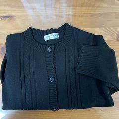 フォーマルワンピース110サイズとカーディガン120サイズセットの画像