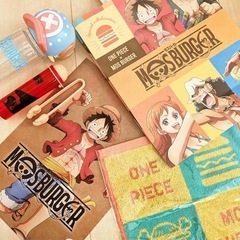 ONE PIECE モスバーガー　福袋　グッズ　の画像