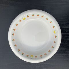 ★価格交渉OK・未使用品　ミスタードーナツ「ミッフィーといただきます パスタプレート」サクランボ柄の画像