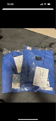 空調服スターターキットグレー FANBT2GBOX 空調服長袖ライトブルー2着