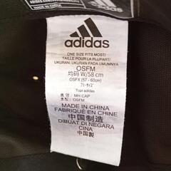 スポーツブランド　アディダス　キャップの画像