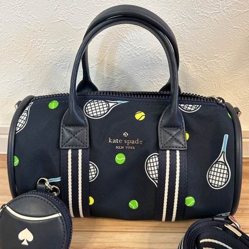 【新品・最安値】kate spade テニスモチーフ ショルダーバッグ
