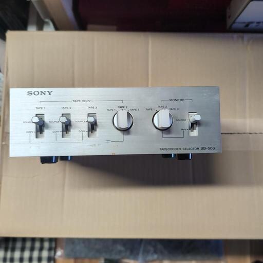 SONY  SB-500　テープセレクター