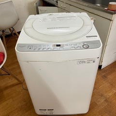 ※決まりました※【取りに来ていただける方】SHARP2019年洗濯機