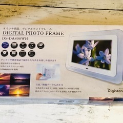 デジタルフォトフレーム DS-DA800WH 8インチ