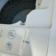 洗濯機　maxzen  6.0kgの画像
