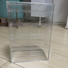 無印　ネックレス・ピアスケースの画像