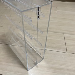無印　ネックレス・ピアスケースの画像