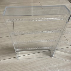 無印　ネックレス・ピアスケースの画像