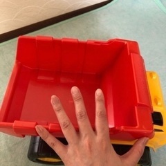 最終値下げ大きなトラック！綺麗な方です。砂場遊び、くるま遊びの画像