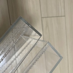 無印　ネックレス・ピアスケースの画像