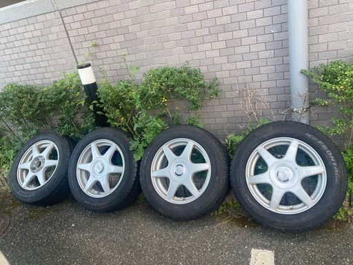 【値下げ中！】スタッドレスタイヤ4本セット　ホイール付き！！