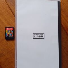 Switch★ニンテンドーラボ、トイコン01★ゲームソフト、ケースセット※物々交換OKの画像
