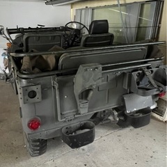 自衛隊ボディ Willys Jeep J3 三菱ウィリスジープ　レストアベースの画像