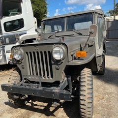 自衛隊ボディ Willys Jeep J3 三菱ウィリスジープ　レストアベースの画像