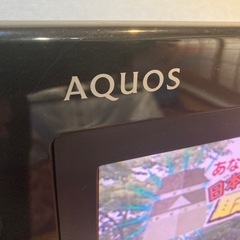 お話中　32インチAQUOS TVの画像