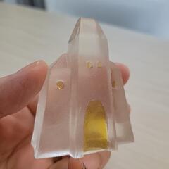 レジン製の飾り物・教会