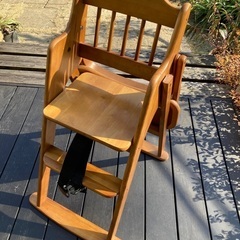 木製チェア子供用の画像