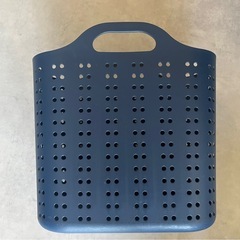 ランドリーバスケット（洗濯物かご）の画像