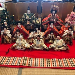 秀月　雛人形セット　ひな人形　ひなまつり