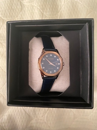 シチズン独自技術の光発電機能、高機能ファッション・ウォッチ EW2583-05L