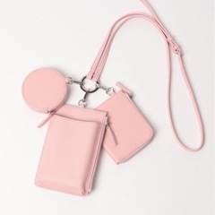 未使用新品 LOWRYS FARM スマホポーチ スマホショルダ...